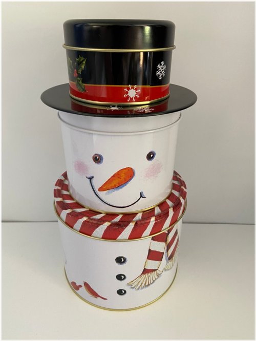 Frosty Stacking Tins