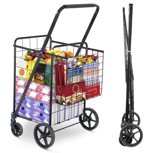 Swivel Basket Cart