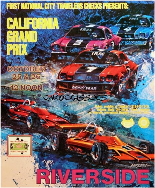 Golden State Grand Prix Memorabilia