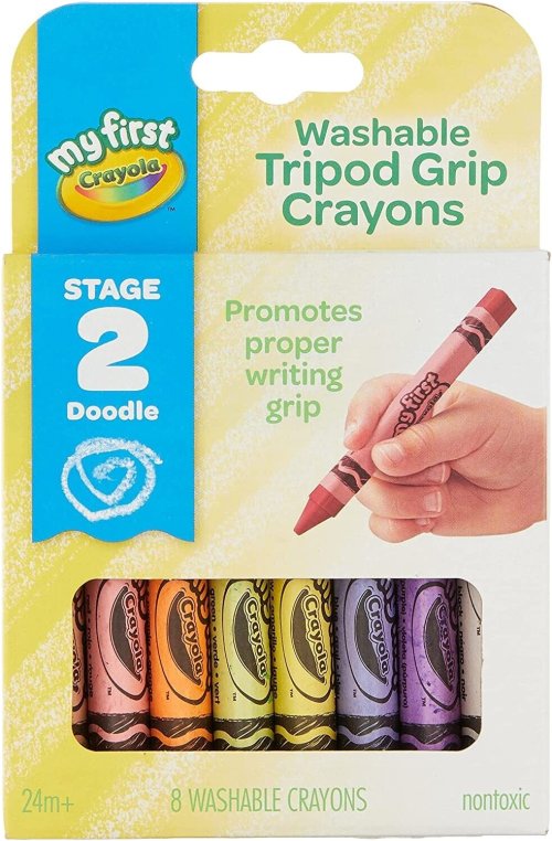 Colorful Creations Triangular Crayons