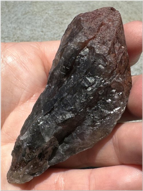 Amethyst Hematite Clarity Shard