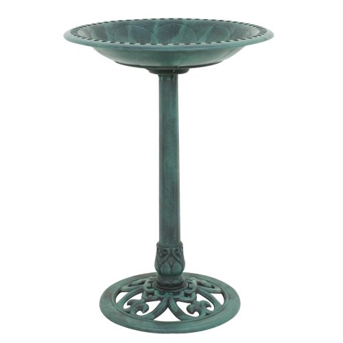 Vintage Pedestal Birdbath