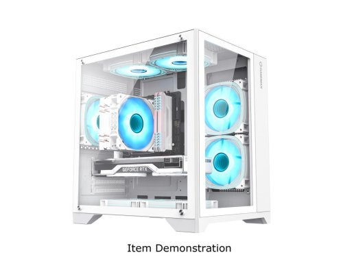 White Infinity Flex PC Case