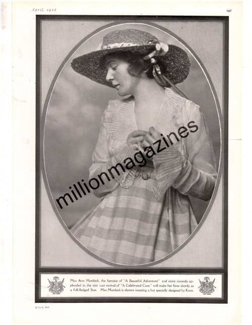 Vintage Theatre Advertiser