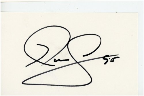 Champion's Signature: Nigel Mansell's 1992 Formula One Racing Autograph