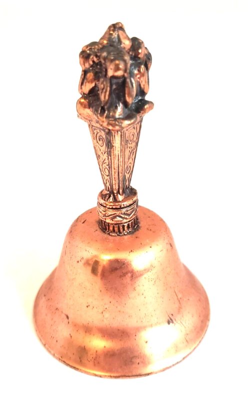 Three Wise Monkeys Copper Bell