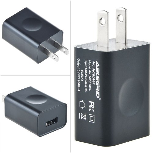 PowerMax USB Wall Charger: 5V 2A AC-DC Adapter