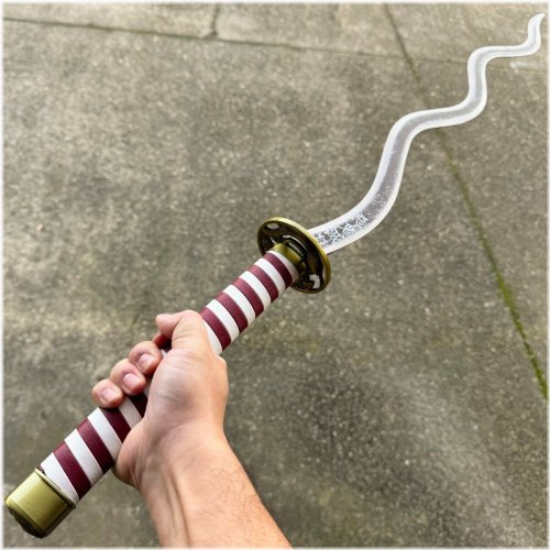 Serpent Nichirin Samurai Sword Blade