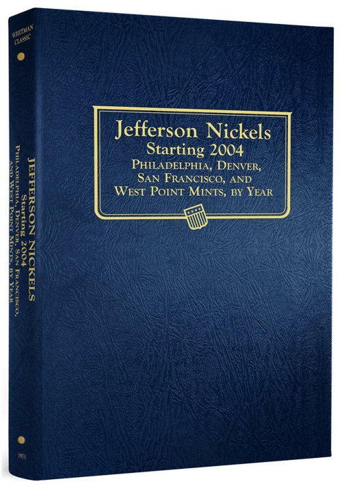 Jefferson Nickel 2004-2024 PD&S Mint Coin Album