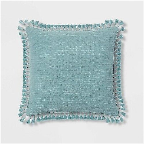Serene Tassel Throw Pillow