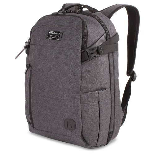 EscapeTech Heather Gray Laptop Backpack