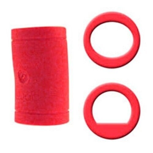 Quad Classic Red Bowling Finger Inserts Pack