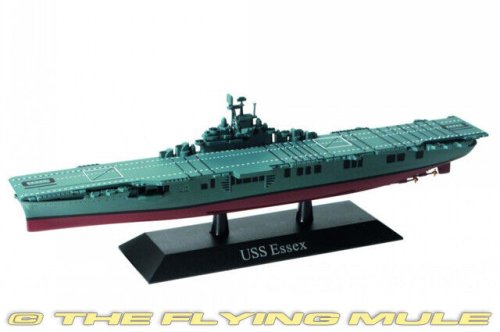 Miniature Essex-class Aircraft Carrier Model