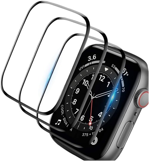 Guardian Shield for Your Apple Watch: 3-Pack Full Screen Protectors