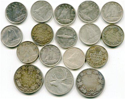 Canadian Silver Coin Collection