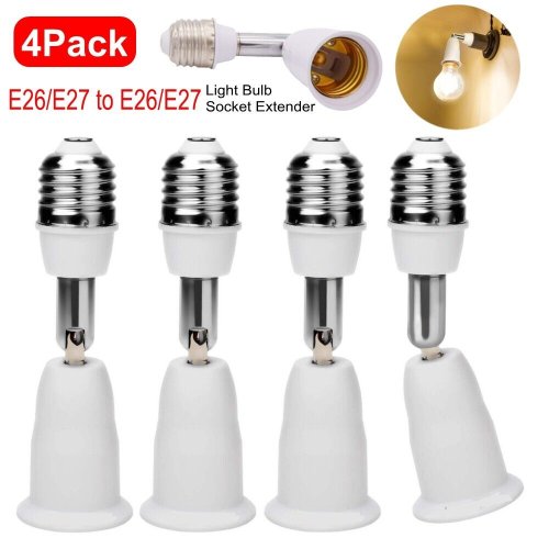 Adjustable Light Socket Extender Set