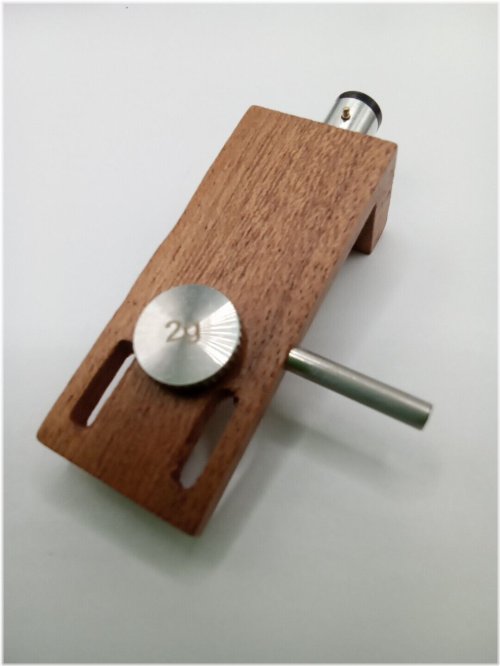 Golden Weighted Wood Headshell