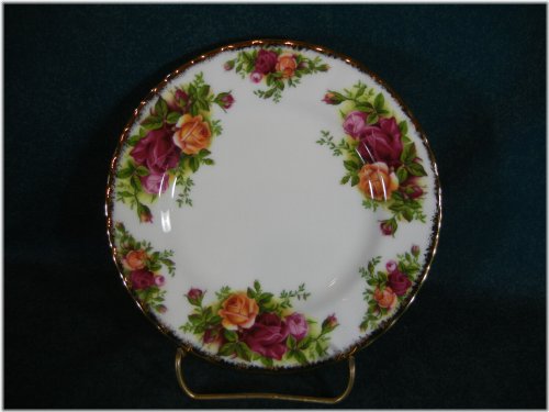 Elegant Rose Blossom Plate