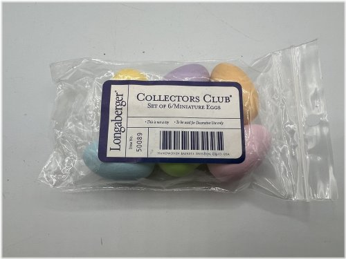 Pastel Egg Miniature Basket Collection