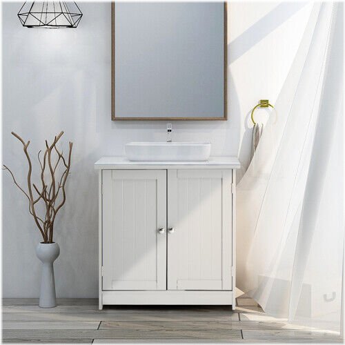 Harborview Bathroom Cabinet and Sink Set