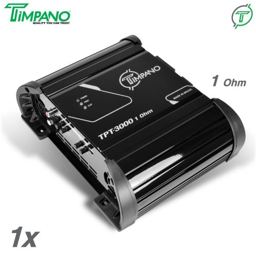 Timpano 3000W Full Range Car Audio Amplifier