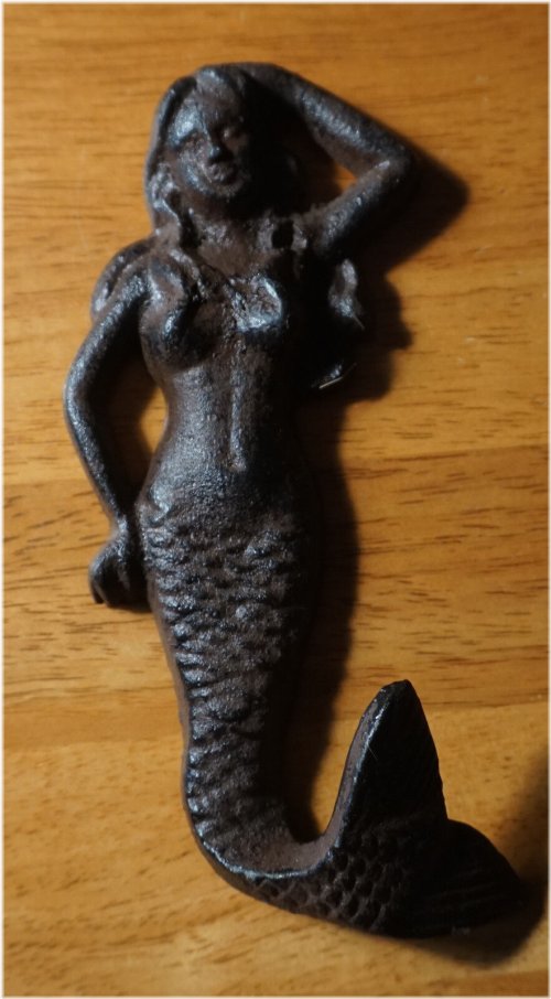 Nautical Mermaid Towel Hook