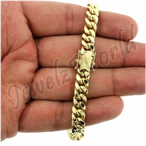 Golden Link Box Bracelet