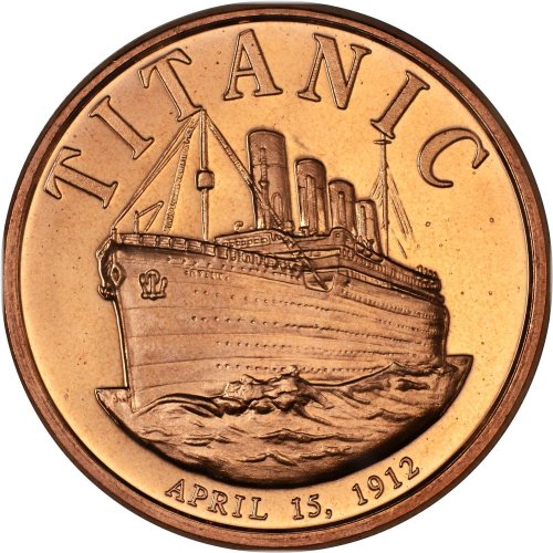 Titanic Copper Round