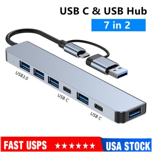 Multiport Type-C USB Hub Adapter