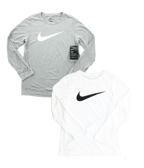 Long-Sleeve Dri-FIT Training Shirt for Boys by Nike