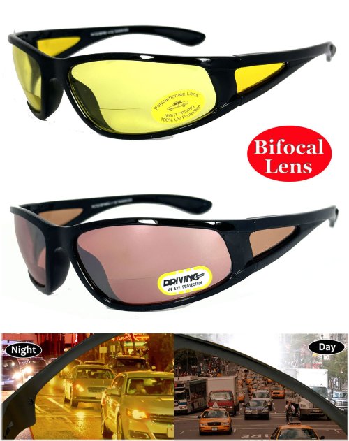 Day/Night Dual Lens Reading Glasses