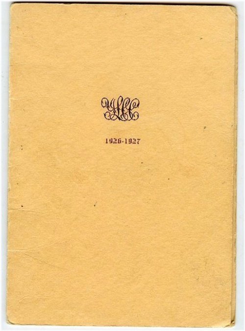 Denver Colorado Historical Society: Young Ladies Clio Club Records