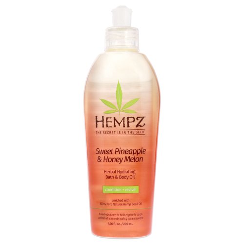 Pineapple Melon Hydrating Bath Oil by Hempz - 6.76 oz