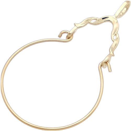 Elegant Gold Charm Pendant Holder