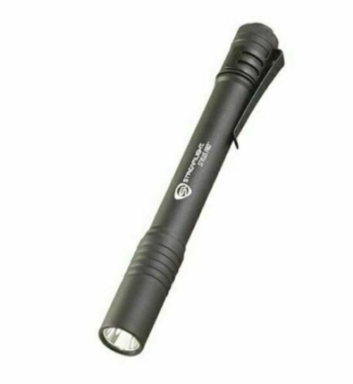 Black Stylus Pro Flashlight with Holster