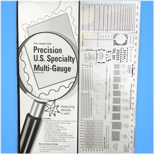 Precision Multi Gauge - 12-in-1 Stamp Perforation Tool