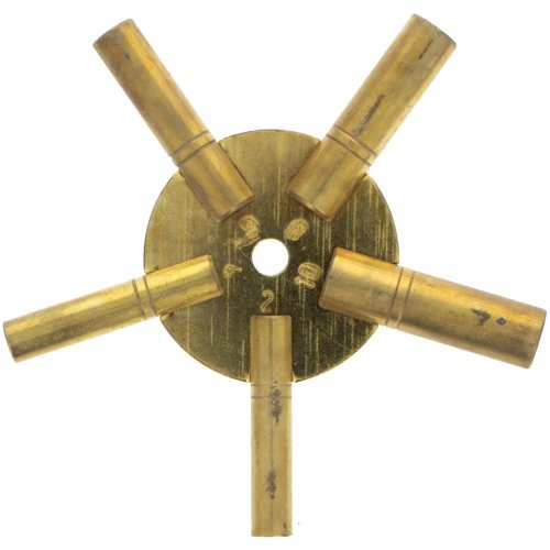 Heritage Timepiece Brass Winding Key