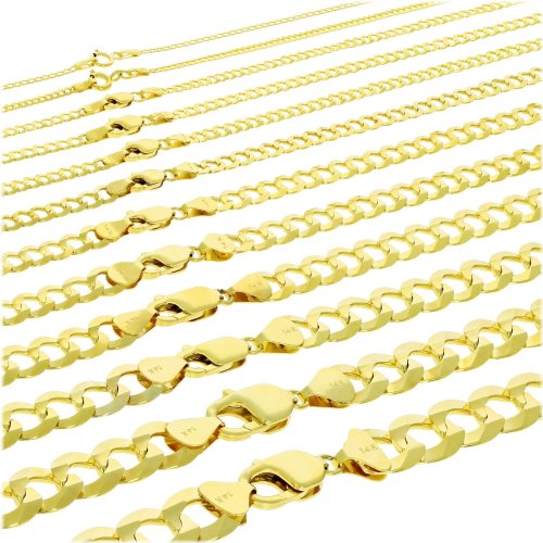 Golden Curb Chain Collection