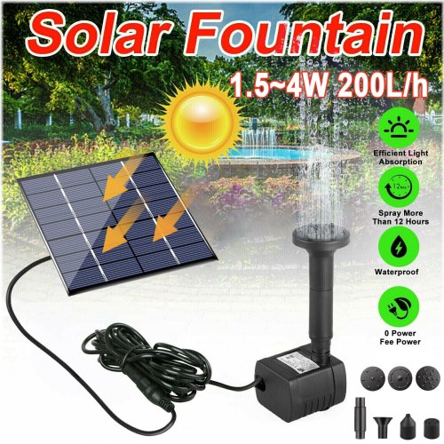 SunSpray Submersible Solar Water Pump Kit