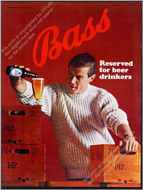 Bass Ale Vintage Print Ad