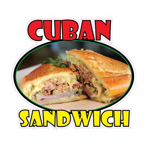 Sabor Cubano Food Truck Sign