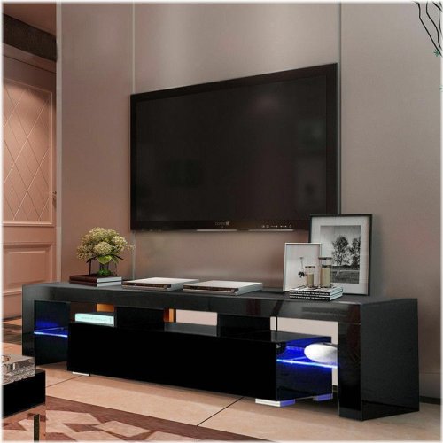 Black Diamond Media Cabinet for 65-inch TVs