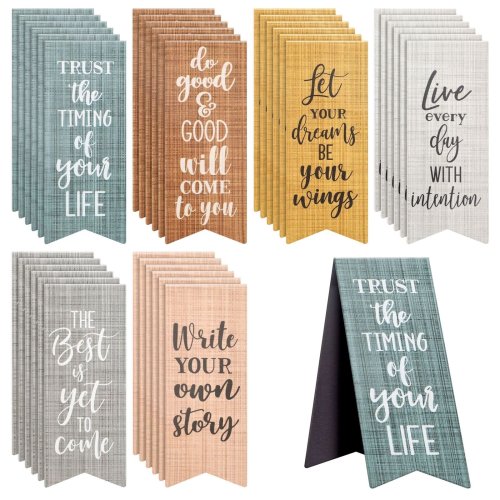 Motivational Magnets: A Set of 36 Bookmarks with Inspiring Quotes for Women