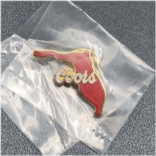 Sunshine State Coors Retro Lapel Pin