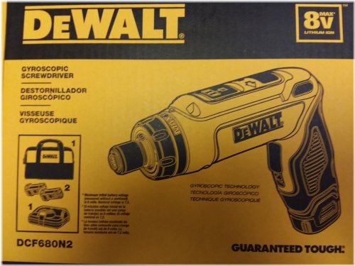 GyroMax Screwdriver Kit with Dual Batteries by DEWALT