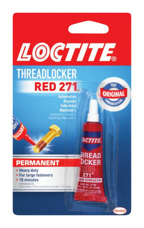 Red Bolt Bond - Heavy Duty Threadlocker Adhesive