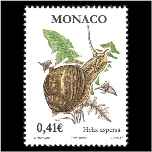 Mediterranean Flora and Fauna Stamp Set - Monaco 2002