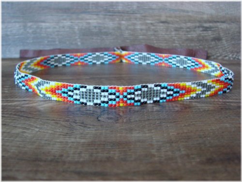 Southwestern Beaded Hat Band