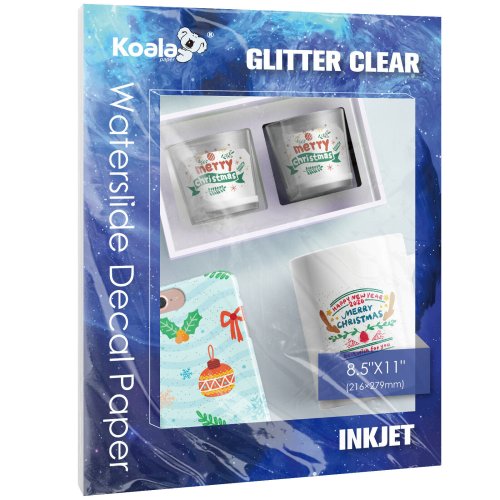 Glitter Inkjet Transfer Paper for Tumbler Decoration