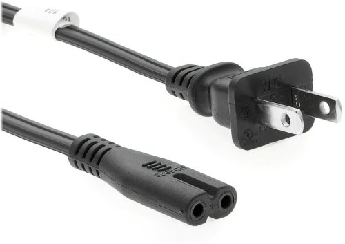 Figure-8 Dual Prong Power Cord